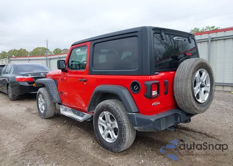 2021 Jeep Wrangler Sport S 4X4 z USA, uszkodzony, nr VIN 1C4GJXAG7MW862022